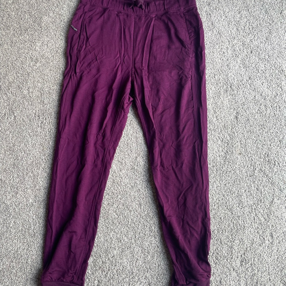 Icebreaker Crush II women’s M Maroon Joggers